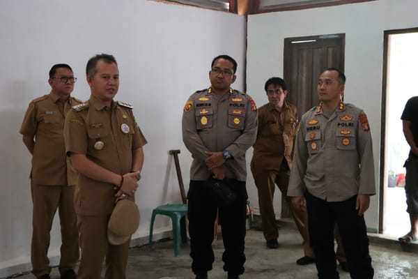 Sinergi Polri-Pemda Gunung Mas Percepat Makan Bergizi Gratis: Dapur MBG Disiapkan, Lokasi Ditinjau!