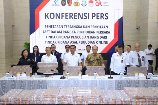 Bongkar Kasus Judi Online Rp530 Miliar, Polri Jerat Dua Tersangka dengan UU TPPU