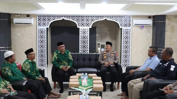 Jalin Kedekatan, Kapolres Barsel Silaturahmi ke PD Muhammadiyah