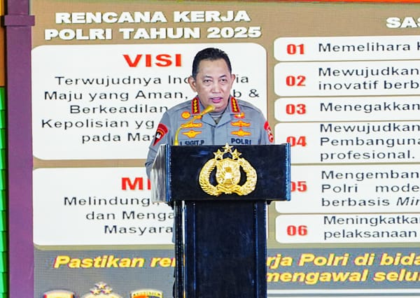 Kapolri: Polri Siap Kawal Program Prioritas Pemerintah di Semua Lini