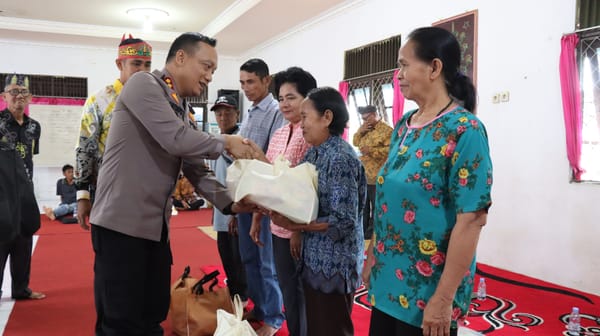 Kapolres Barsel Sambangi Majelis Hindu Kaharingan, Jalin Silaturahmi Kamtibmas