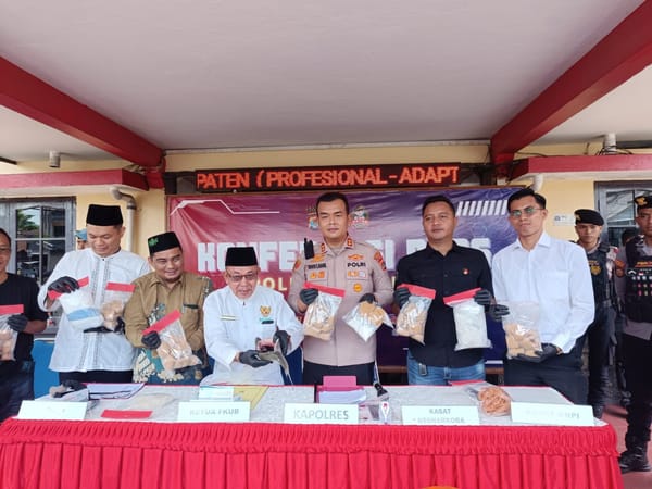 3,2 Kg Sabu Diselundupkan Lewat Box Ikan, Polres Tarakan Amankan Satu Tersangka