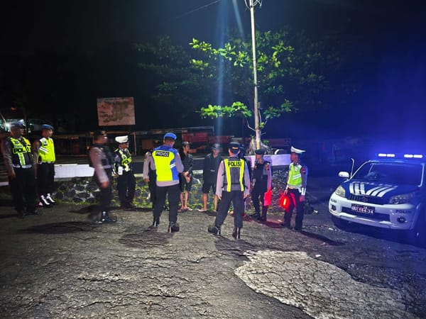 Polres Banjarnegara Tingkatkan Keamanan dengan Patroli Skala Besar, Fokus pada Premanisme