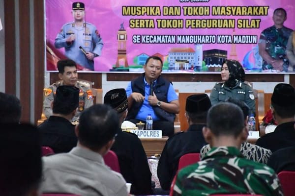 Silaturahmi Kapolres Madiun Kota dan Tokoh Silat, Perkuat Sinergi untuk Keamanan