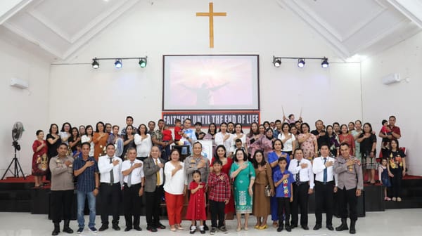 Ibadah Minggu di GPdI Bethany, Kapolres Barsel: Saya Ingin Jabatan Ini Membawa Manfaat