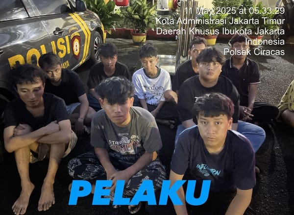 Patroli Presisi Gagalkan Tawuran Pemuda di Jakarta Timur