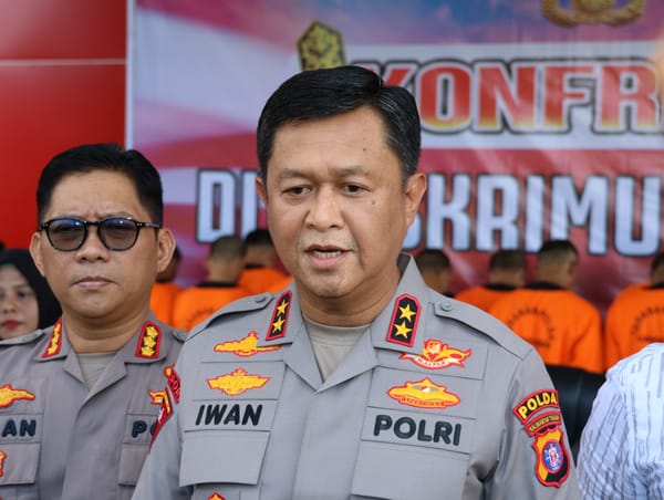 Polda Kalteng Amankan 45 Tersangka dalam Operasi Pekat Telabang 2025