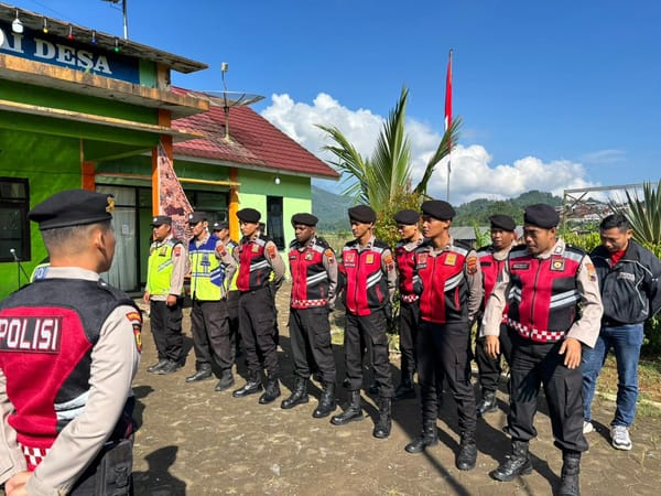 Polres Banjarnegara Amankan Kunjungan Kerja Wakil Menteri Desa PDT