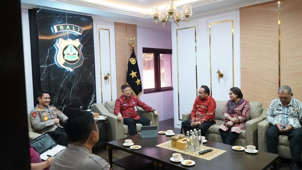 Kapolda Bali Terima Kunjungan Tim Kedeputian Bidang Koordinasi Hukum