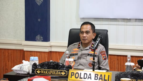 Wakapolda Bali Ikuti Rakor Anev Pelaksanaan Ops Kewilayahan Pemberantasan Aksi Premanisme