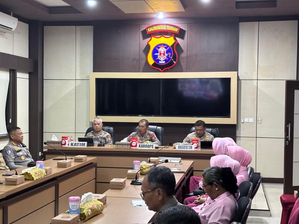 Dukung Asta Cita Presiden, Tim MBG Sosialisasi Program di Polda Kalteng