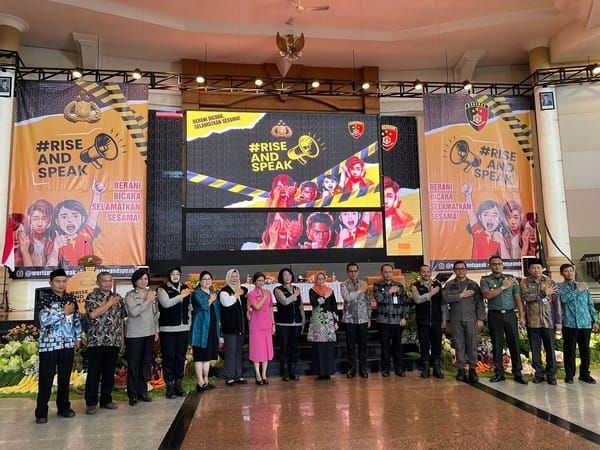 Kampanye “Rise and Speak” di Sekolah Alkitab Batu, Ajak Lawan Kekerasan dengan Berani Bicara