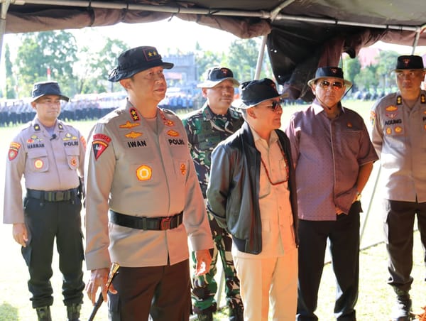 Polda Kalteng Gelar Apel Kesiapsiagaan Karhutla Bersama TNI dan Instansi Terkait