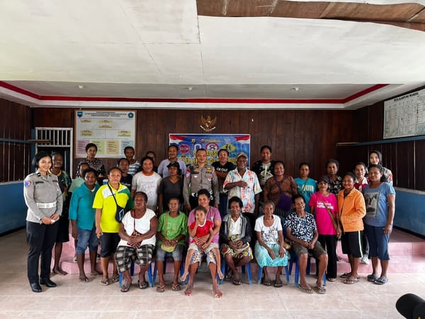 Ditlantas Polda Papua Barat Sosialisasikan Tertib Lalu Lintas di Manokwari