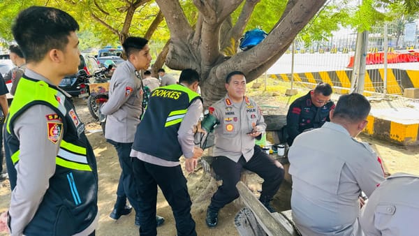 Antisipasi Gangguan, Polda NTB Terjunkan Ratusan Personel ke Poto Tano