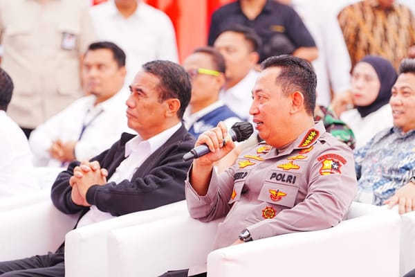 Gudang Bulog Tanete Disambangi Kapolri dan Mentan, Cek Kesiapan Tampung Pangan