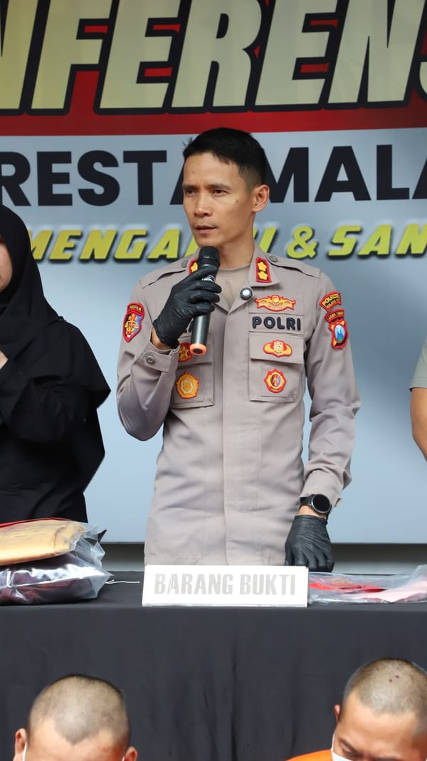 Operasi Pekat II Semeru 2025: Aksi Tegas Polresta Malang Kota Amankan Situasi Kamtibmas