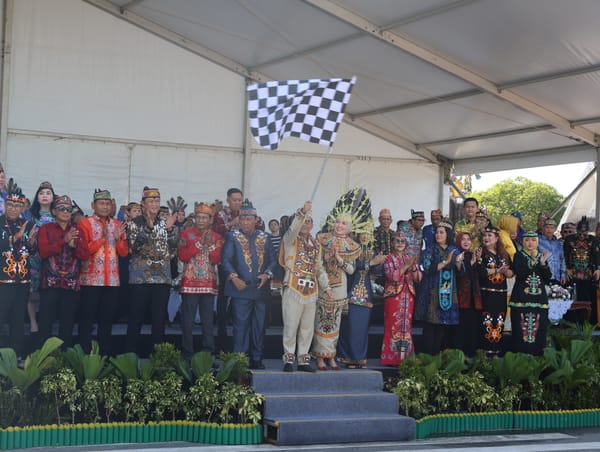 Kapolda Kalteng Ikut Rayakan Festival Budaya Isen Mulang, Komitmen Lestarikan Kearifan Lokal