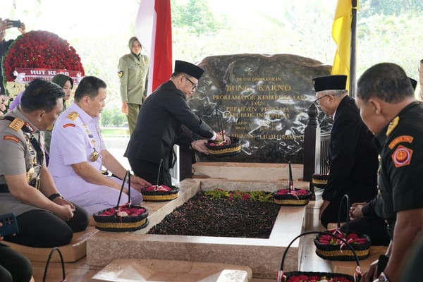 Gubernur Lemhannas RI Tabur Bunga di Makam Bung Karno, Refleksi Nilai Kebangsaan