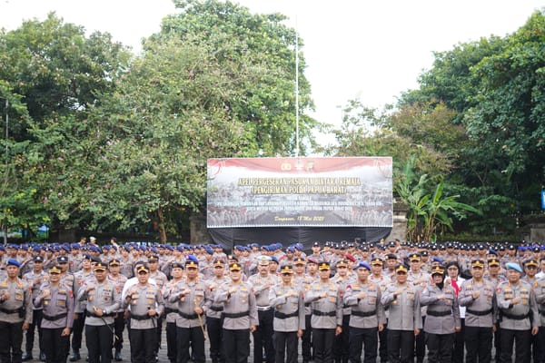 Sebanyak 564 Bintara Remaja dari Polda Bali Ditugaskan ke Papua Barat dan Papua Barat Daya