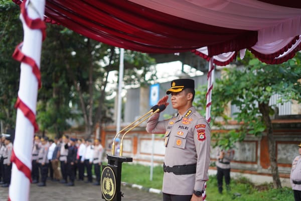 Polda Bali Lepas 564 Bintara Remaja ke Polda Papua Barat dan Papua Barat Daya