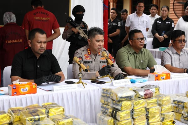 Polda Sumut Gagalkan Penyelundupan 100 Kg Sabu dalam Bungkus Kopi, Empat Tersangka Diamankan