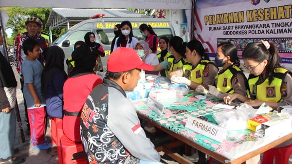 Ramaikan Isen Mulang 2025, Rumkit Bhayangkara Sediakan Pelayanan Kesehatan Gratis untuk Masyarakat