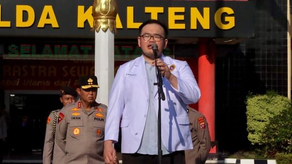 Cegah Hipertensi, Dokter Jantung Rumkit Bhayangkara Edukasi Personel Polda Kalteng