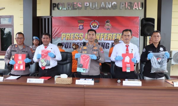 Polres Pulang Pisau Ungkap Keberhasilan Operasi Pekat Telabang 2025, Empat Tersangka Diamankan 4o