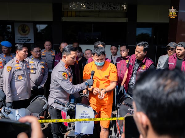 Polres Batang Tangkap 7 Pelaku Curanmor, Sita 18 Motor Hasil Kejahatan