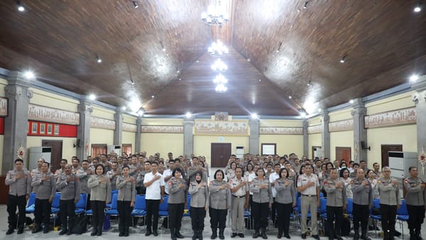 Tingkatkan Kompetensi, Polda Bali Gelar Penyegaran Naskah Dinas dan Kearsipan 2025