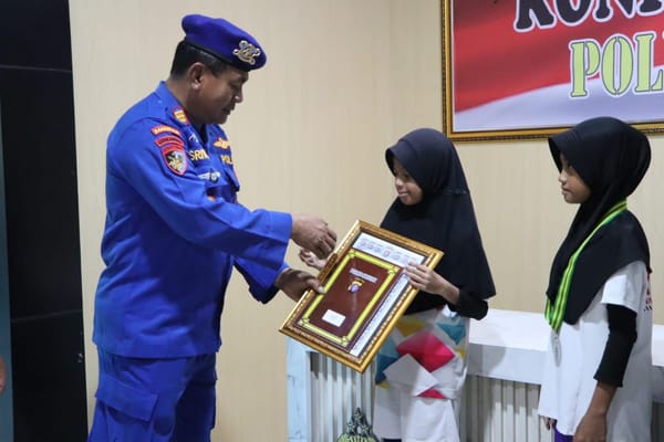 Polres Seruyan Dukung Prestasi Pelajar Lewat Penghargaan Atlet Muda