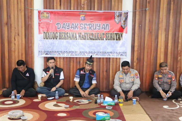 Polres Seruyan Tegaskan Komitmen Lestarikan Budaya Lewat Program Dayak Seruyan