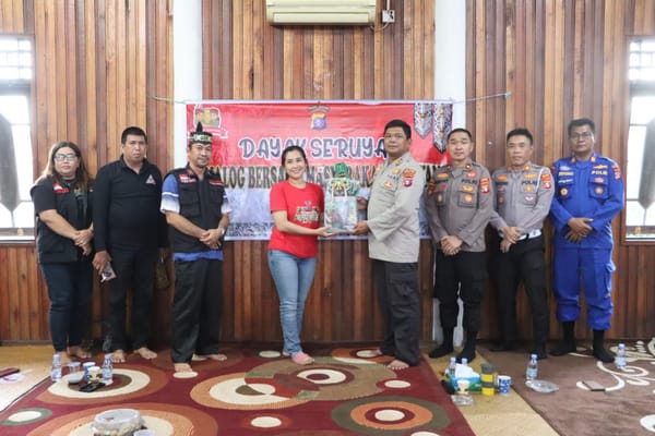 Dukung Kearifan Lokal, Polres Seruyan Jalankan Program Pelestarian Budaya Dayak