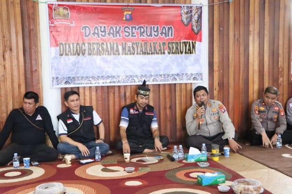 Ketua Batamad Kabupaten Seruyan Apresiasi Polres Seruyan atas Upaya Lestarikan Budaya dan Adat lewat Program Dayak Seruyan