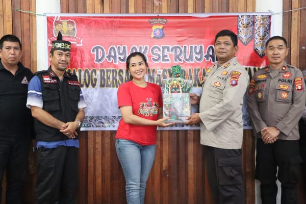 3 Sanggar Seni di Seruyan Apresiasi Polres Seruyan atas Dukungan terhadap Kelestarian Adat dan Budaya Lokal