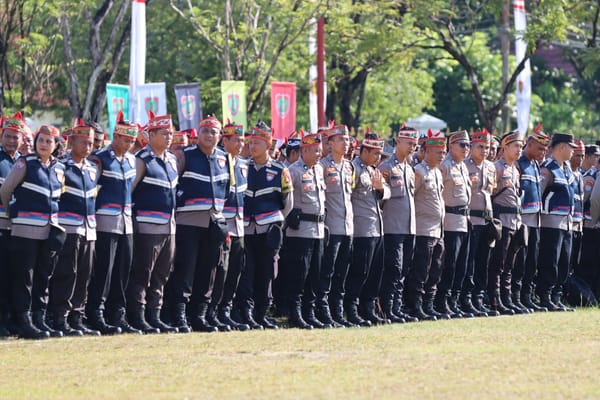 Apel Bersama, Kapolda Kalteng Serukan Peran Aktif Bhabinkamtibmas dalam Pembangunan Desa