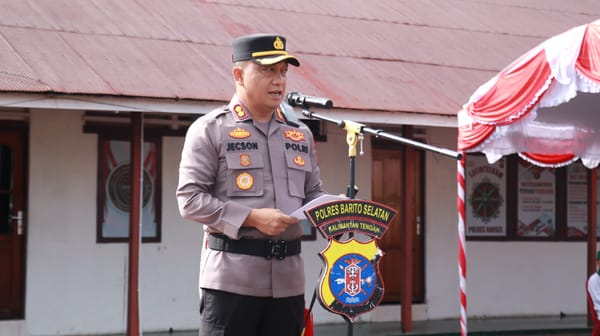 Tegas Lawan Premanisme, Polres Barsel Ajak Seluruh Elemen Gelar Apel Bersama 2025