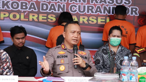 Press Release Polres Barsel: Sukses Ungkap Kasus Narkoba dan Pencurian Motor