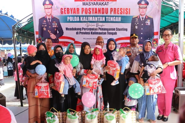 Polres Seruyan Gencarkan Aksi Cegah Stunting Lewat Gebyar Posyandu Presisi