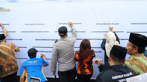 Forkopimda Malang Galang Komitmen Jaga Stabilitas dan Ketertiban Wilayah