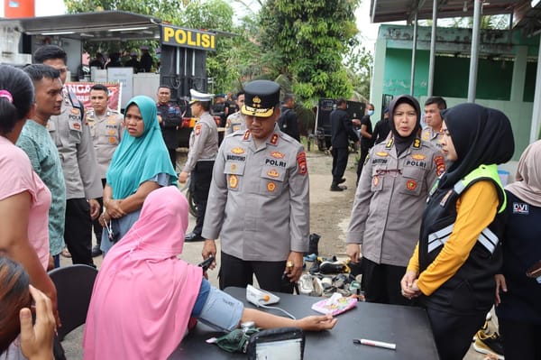 Kapolda Bengkulu Pastikan Pelayanan Terbaik untuk Korban Gempa