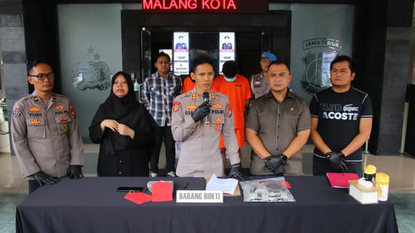 Dua Remaja Lempar Batu ke Pengendara Motor, Polresta Malang Ambil Tindakan Tegas