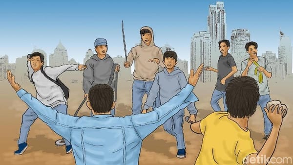 Puluhan Preman Diamankan dalam Operasi Gabungan di Semarang
