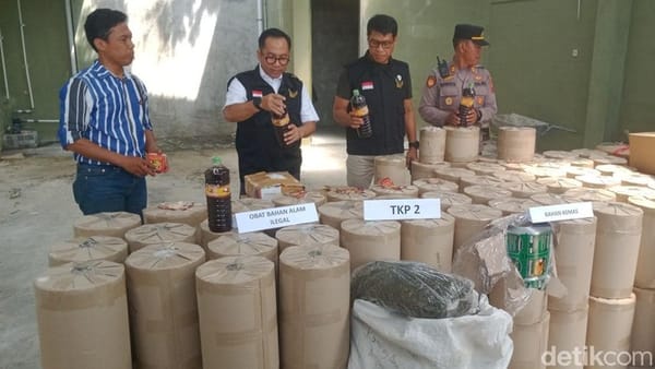 Gudang Jamu Ilegal di Klaten Digerebek, BPOM Temukan Layanan Jualan Online
