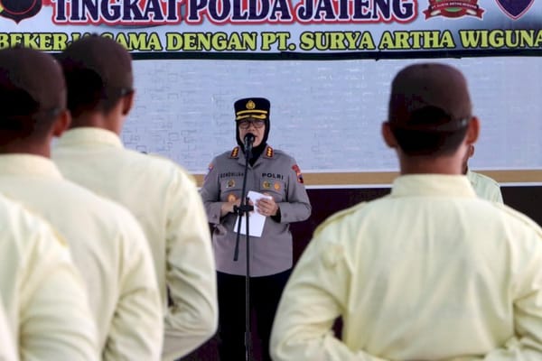 Penutupan Diklat Gada Pratama di Tegal, Dihadiri Direktur Binmas Polda Jateng