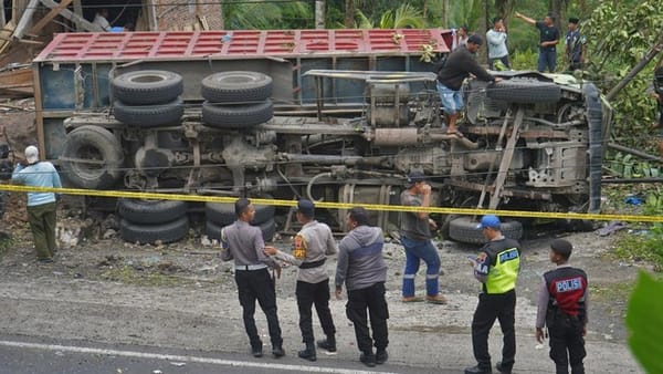 Kecelakaan Truk di Purworejo, Sopir Meninggal Dunia di Tempat