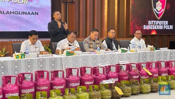 Kasus LPG Oplosan Terbongkar, Bareskrim Tangkap Pelaku di Karawang dan Semarang