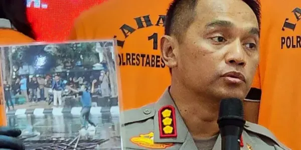 Kelompok Penyusup Demo Buruh di Semarang Terungkap Konsolidasi di Kampus dan Punya Grup WhatsApp 'Kelompok Anarko'
