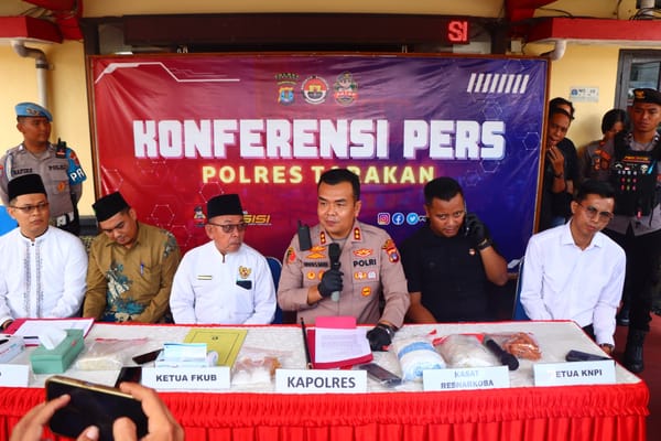 Polisi Tangkap Kurir di Pinrang, Sabu Diselipkan dalam Perut Ikan dari Tarakan